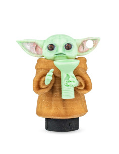 Bebê Yoda 3D Bocal | Bengala Espanha