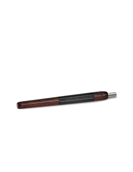 Wookah Wenge Leather Black Mouthpiece | Bengala Spain