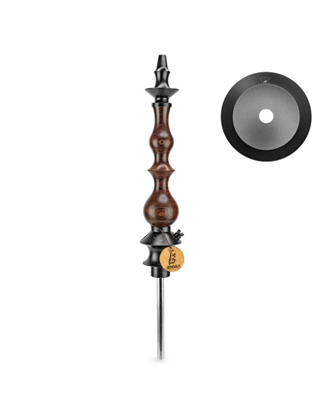 Regal Hookah Queen Walnut Brown | Bengala Spain