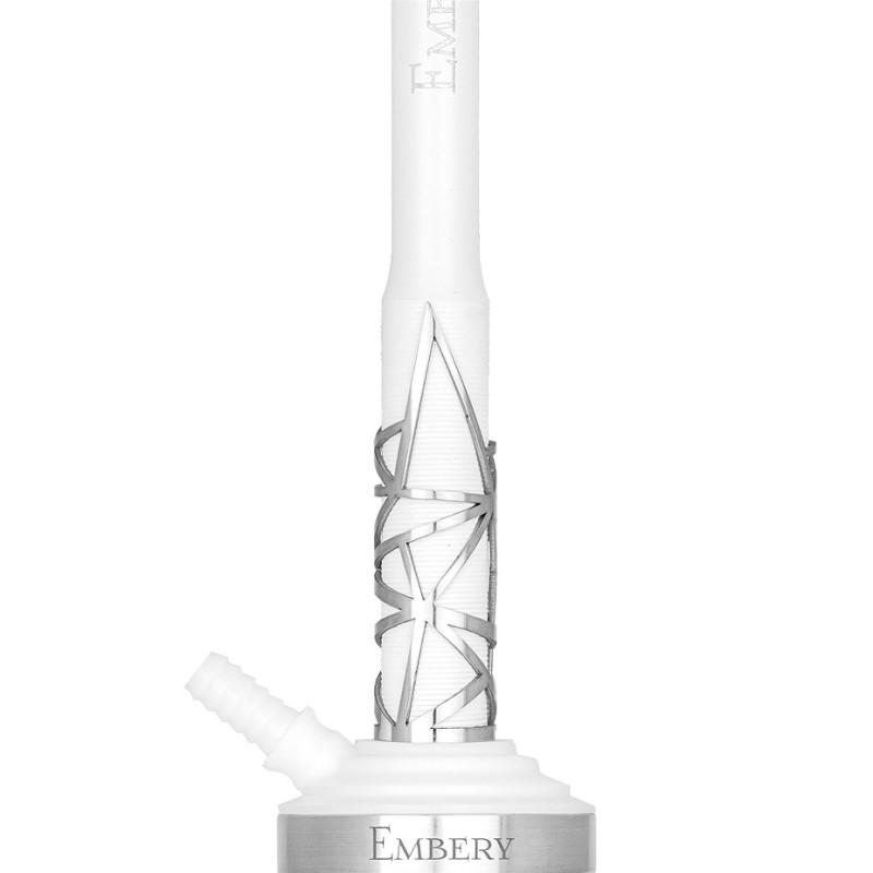 Cachimba Embery Mono Evo Silver Snow White Magic | Bengala Spain