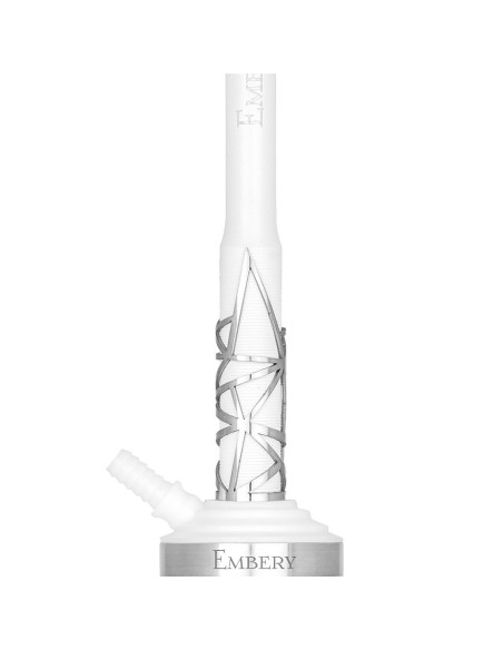 Cachimba Embery Mono Evo Silver Snow White Magic | Bengala Spain