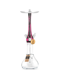 Chicha Wookah Black Pink Clear | Bengala Spain