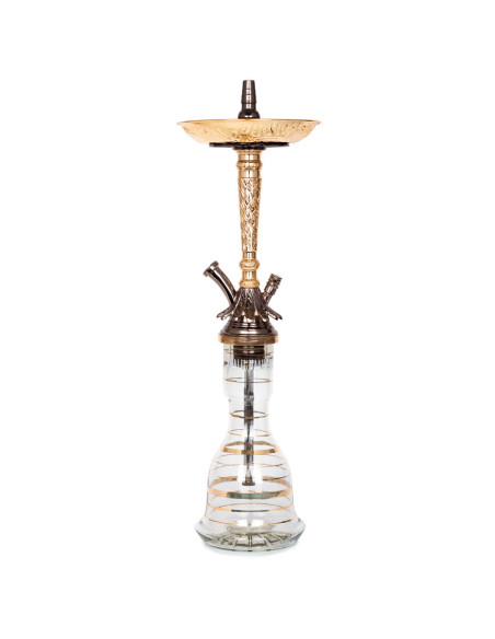 Cachimba Khalil Mamoon Flowe Gold Oxid | Bengala Spain