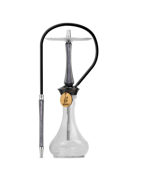 Cachimba Union Hookah Standart Black Silver | Bengala Spain