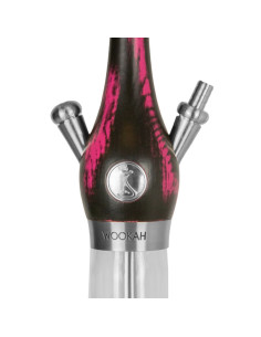 Cachimba Wookah Black Pink Clear | Bengala Spain 2