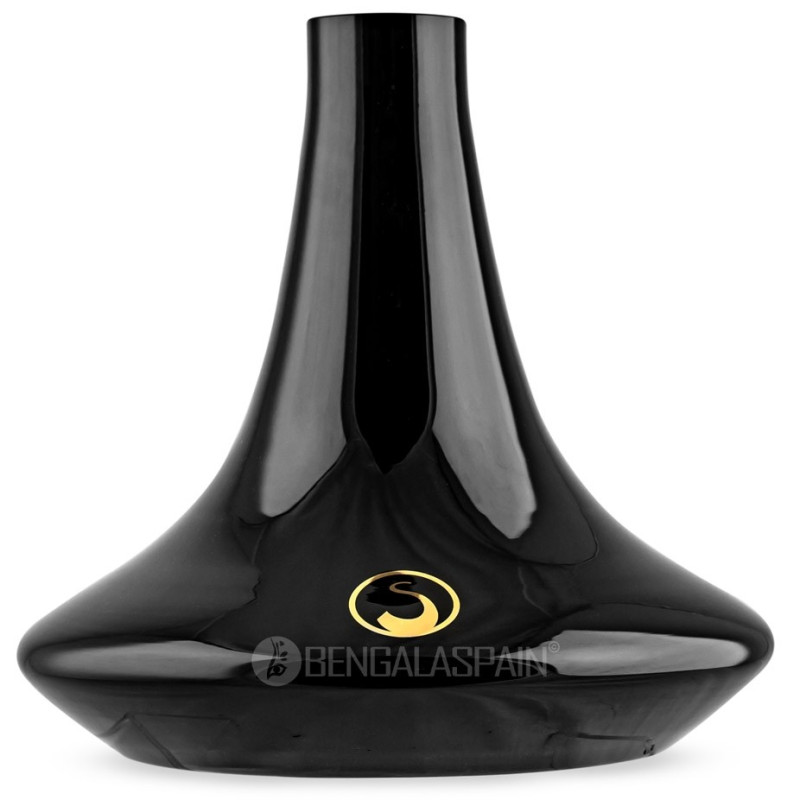 Base Cachimba Steamulation Black Polished | Bengala Spain