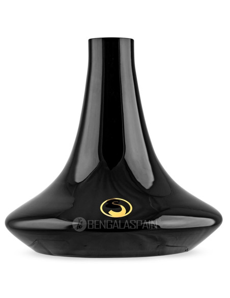 Base Cachimba Steamulation Black Polished | Bengala Spain