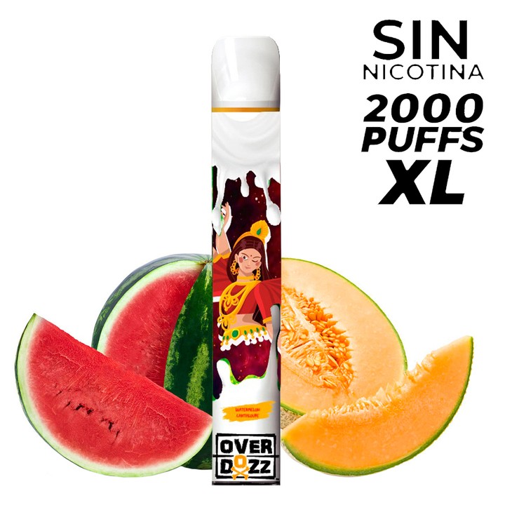 Pod Desechable Overdozz Zero 2000 - Watermelon Cantaloupe
