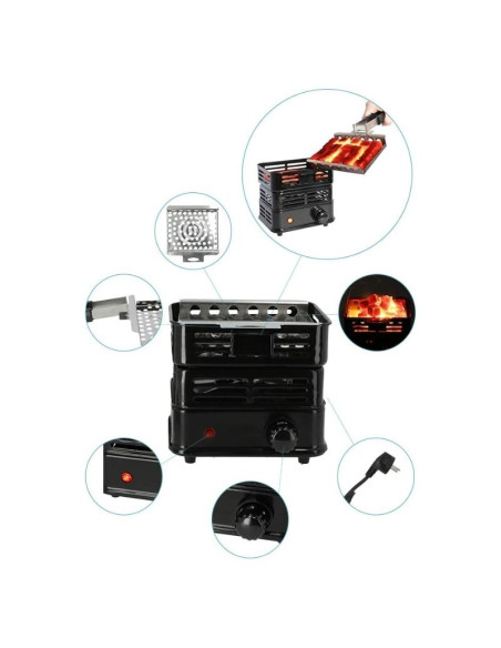 HORNILLO CACHIMBA EL…CTRICO SMOKEZILLA 1000W | Bengala Spain