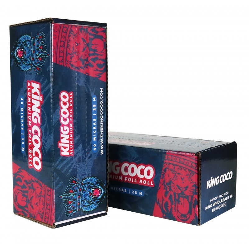 ROLLO ALUMINIO 25MM KING COCO | Bengala Spain