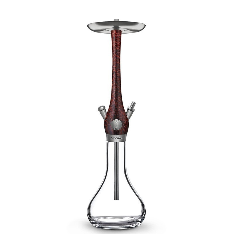 CACHIMBA WOOKAH LUMI RED CLEAR | Bengala Spain