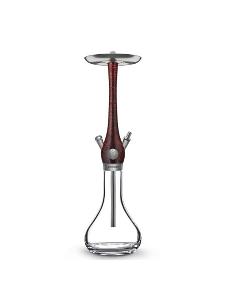 CACHIMBA WOOKAH LUMI RED CLEAR | Bengala Spain