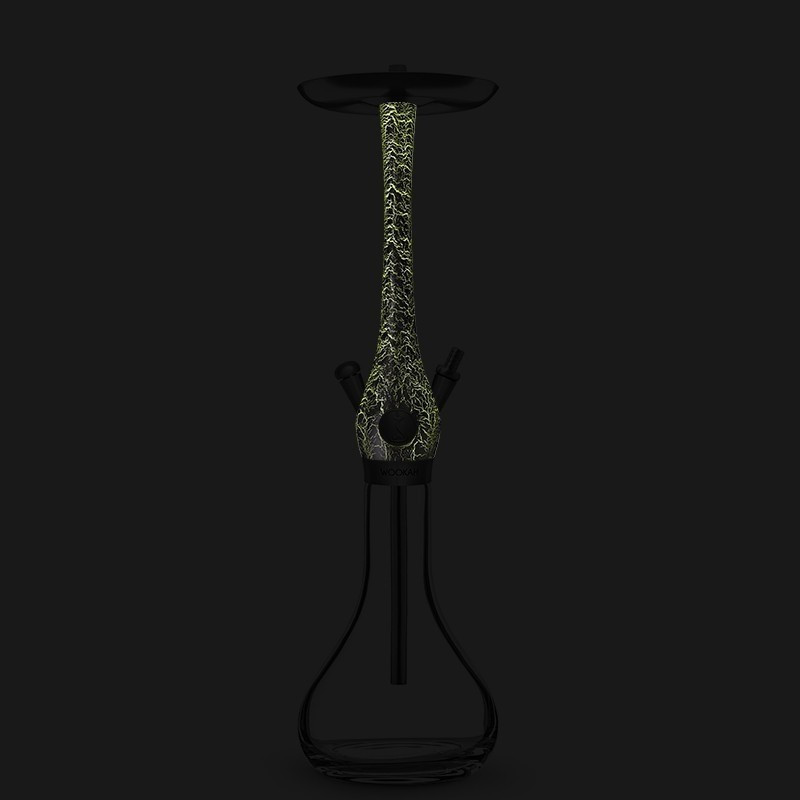 CACHIMBA WOOKAH LUMI RED CLEAR | Bengala Spain