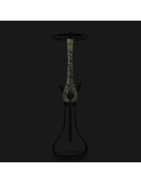 CACHIMBA WOOKAH LUMI RED CLEAR | Bengala Spain