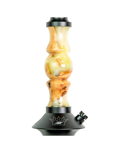 CACHIMBA REGAL HOOKAH PRINCE EYE SILVER WINE WOOD | Bengala Spain