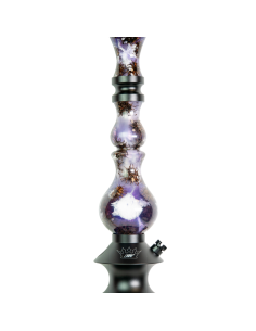 Shisha Regal Hookah King Violet Gumseed Pod White Swirl| Bengala Spain 2