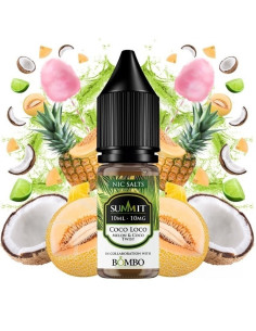 Sales de Nicotina Summit & Bombo - Coco Loco 10ml | Bengala Spain