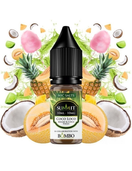 SALES DE NICOTINA SUMMIT & BOMBO 10ML - COCO LOCO