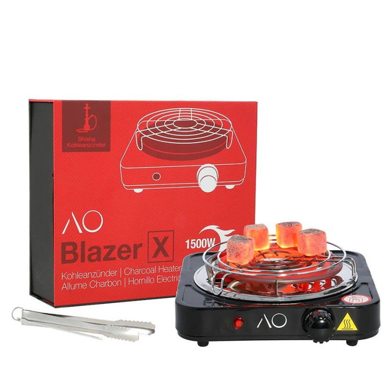 Hornillo Cachimba Eléctrico AO Blazer X 1500W | Bengala Spain