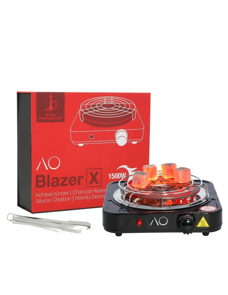 Hornillo Cachimba Eléctrico AO Blazer X 1500W | Bengala Spain