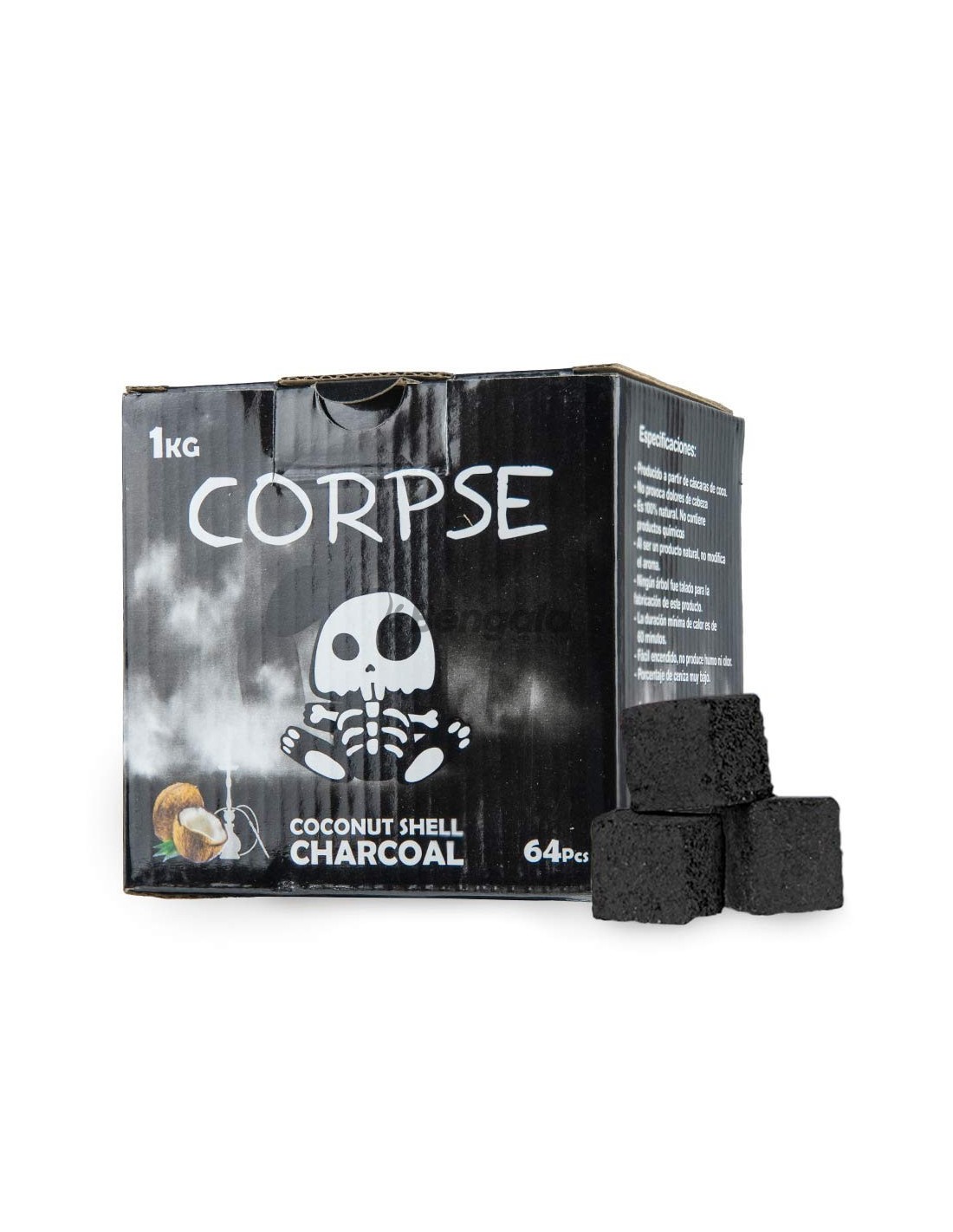 Carbones naturales CORPSE (28mm) - 1kg