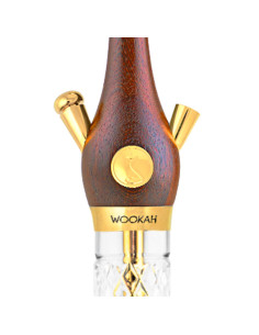 Cachimba Wookah 24K Walnut Amber Gold | Bengala Spain 2