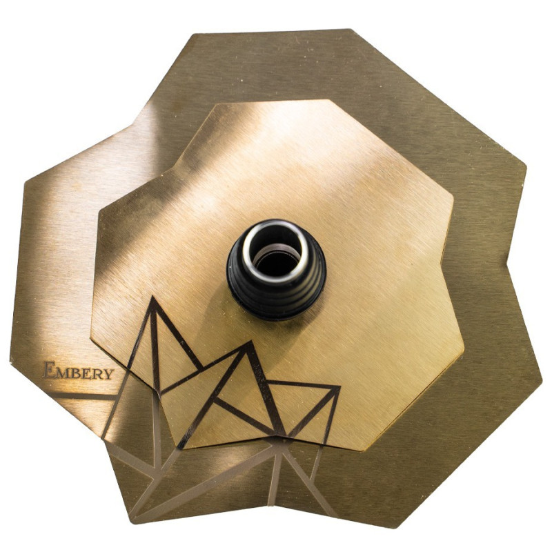 Cachimba Embery Mini Mono Flip Ouro Supremo | Bengala Espanha