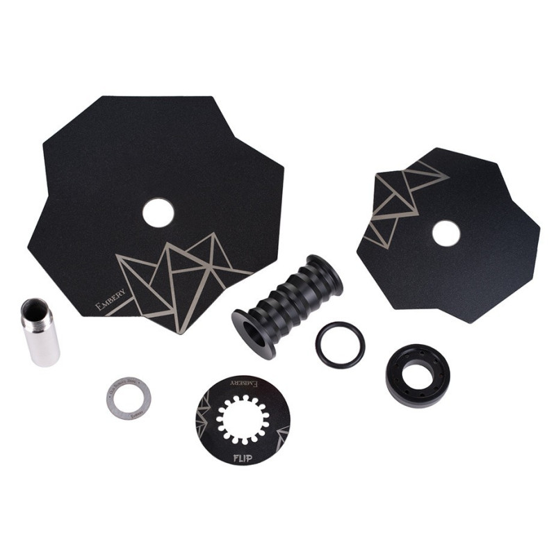 Cachimba Embery Mini Mono Flip Orange Tiger | Bengala Spain