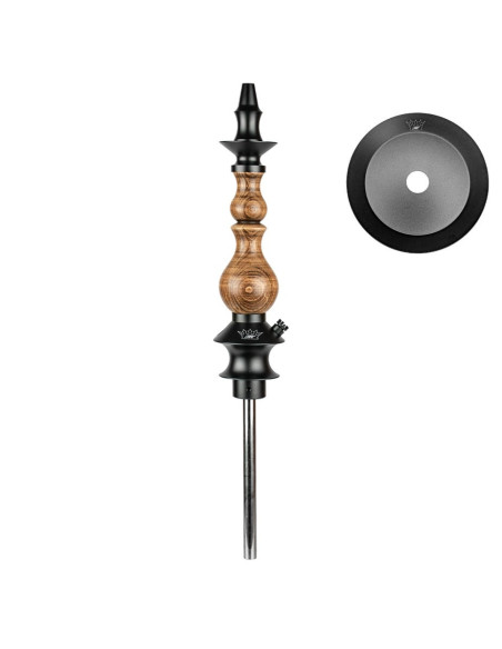 Hookah Regal Bishop Walnut Brown | Bengala Spain