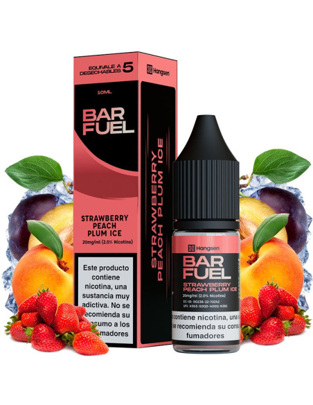 SALES STRAWBERRY PEACH PLUM ICE BY BAR FUEL