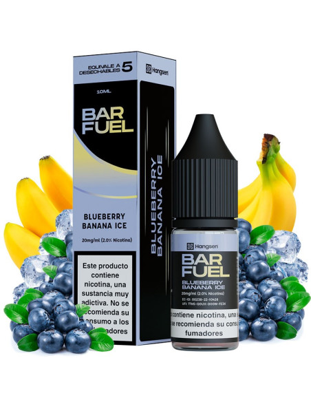 Sales de Nicotina Bar Fuel - Blueberry Banana Ice 10ml | Bengala Spain