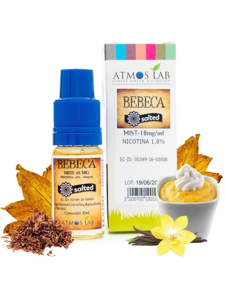 SALES DE NICOTINA - BEBECA 18mg 10ml By ATMOS LAB | Bengala Spain