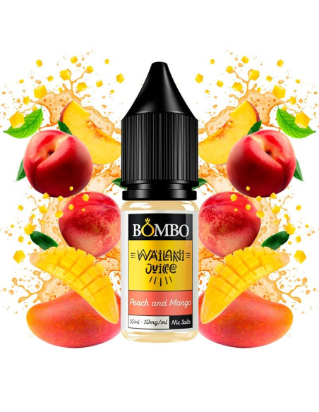 SALES - PEACH AND MANGO 10ML BY BOMBO E-LIQUIDS | Bengala Spain