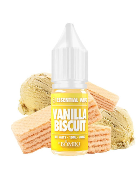 SALES ESSENTIAL VAINILLA BISCUIT 10ML BY BOMBO E-LIQUIDS | Bengala Spaibn