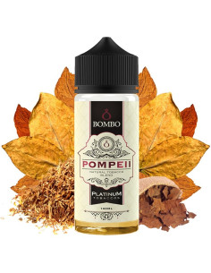 E-Liquid Platinum Tobacco by Bombo - Pompeii 100ml | Bengala Spain