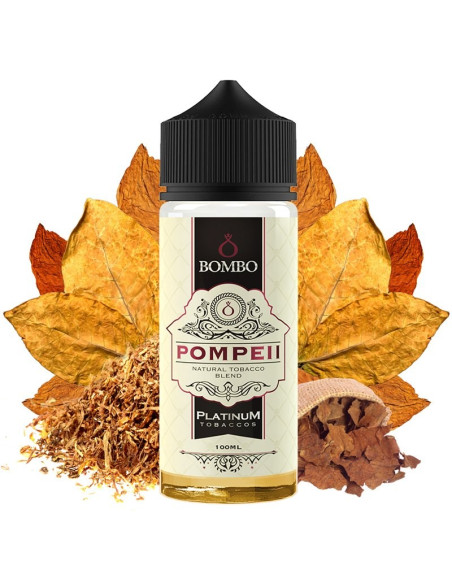 LIQUIDO POMPEII (PLATINUM TOBACCOS) 100ML BY BOMBO