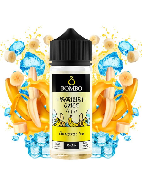 LIQUIDO- BANANA ICE (WAILANI JUICE) 100ML BY BOMBO | Bengala Spain