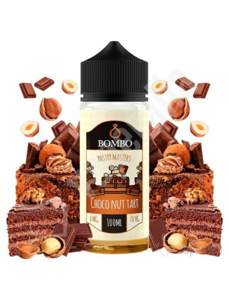 LIQUIDO - CHOCO NUT TART 100ML BY BOMBO