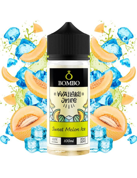 LIQUIDO- SWEET MELON ICE (WAILANI JUICE) 100ML BY BOMBO