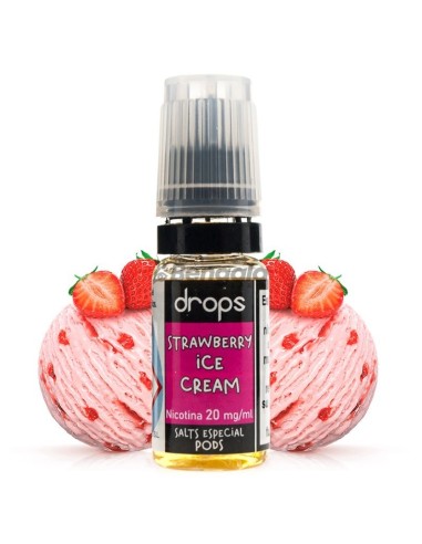 SALES - STRAWBERRY ICE CREAM BY DROPS