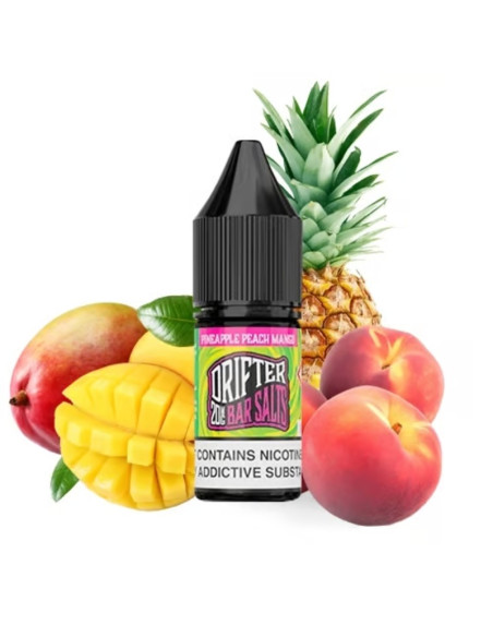 SALES PINEAPPLE PEACH MANGO 10ML - BY JUICE SAUZ DRIFTER BAR SALTS