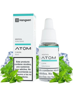 E-Liquid Atom by Hangsen - Menthol 10ml | Bengala Spain