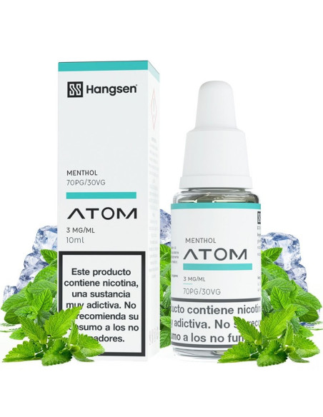 ATOM  BY HANGSEN - MENTHOL 10ML | Bengala Spain