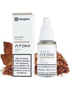 E-Liquid Atom by Hangsen - Red Usa Mix 10ml | Bengala Spain