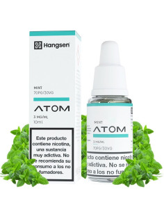 E-Liquid Atom by Hangsen - Mint 10ml | Bengala Spain