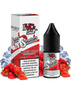 Sales de Nicotina IVG - Strawberry Sensation 10ml | Bengala Spain