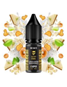 Sales de Nicotina Golden Owl by Viper - Lime Cream Dinocookies 10ml | Bengala Spain