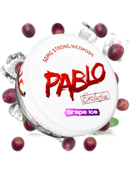 BOLSITA DE NICOTINA PABLO - GRAPE ICE | Bengala Spain