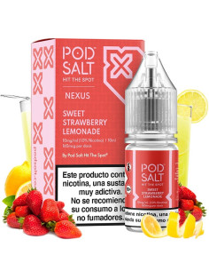 Sales de Nicotina Nexus - Sweet Strawberry Lemonade 10ml | Bengala Spain