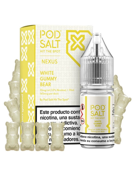 Sales de Nicotina Nexus - White Gummy Bear 10ml | Bengala Spain